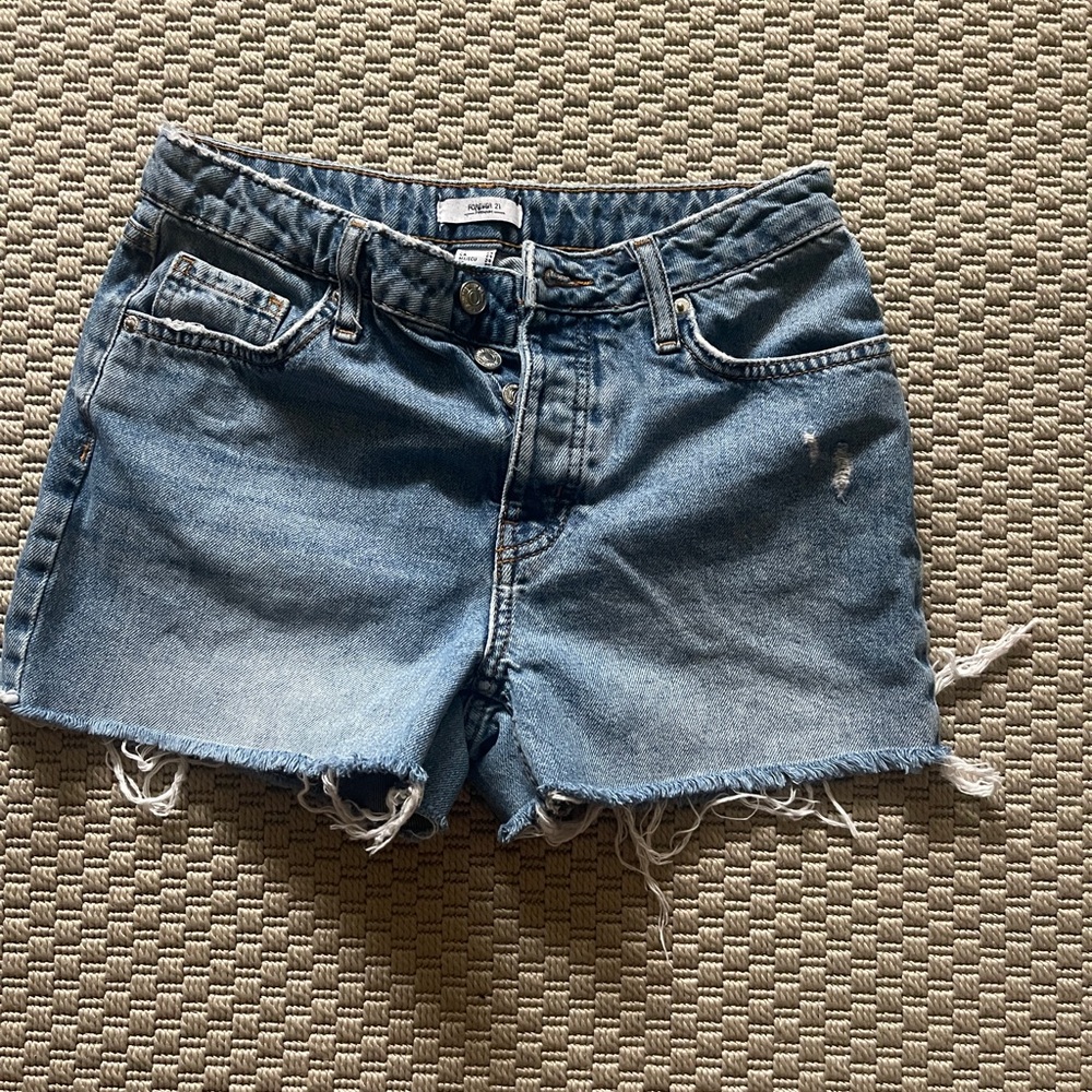 Denim Blue Women's Shorts